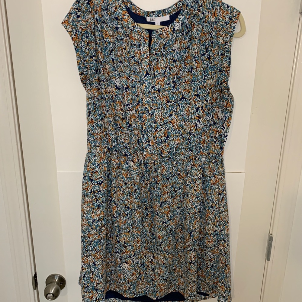 NWT DR2 patterned shirt dress